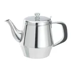 image of Winco JB2928 28 oz. Stainless Steel Gooseneck Teapot