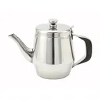 image of Winco JB2932 32 oz. Stainless Steel Gooseneck Teapot