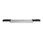 image of Winco KCP-15 15" Cheese Knife with Double Handles, 15” long Blade & 25" O.A.L.