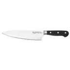 image of Winco KFP-85 Acero 8" Steel Chef's Knife with Short Bolster, POM Handle