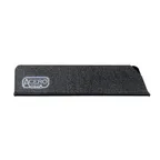 image of Winco KGD-41 Acero Black 4" x 1" Knife Guard for 2-1/2" to 3-1/2" Blade, ABS Plastic