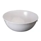 image of Winco MMB-11W 4" White Melamine Nappie Bowl, 11 oz, Heat‑Resist 212°F, Dishwasher Safe - 1 Dozen