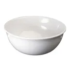 image of Winco MMB-15W 15 oz White Melamine Nappie Bowl, 5‑1/8", Heat‑Resistant, Dishwasher Safe - 1 Dozen