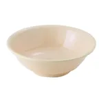 image of Winco MMB-22 22 oz Tan Melamine Rimless Round Bowl 6-7/8" Dia Heat 212°F Dishwasher Safe - 1 Dozen