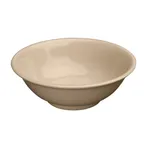 image of Winco MMB-52 52 oz. Tan Melamine Rimless Bowl, 8½" Dia., 1 Quart, 212°F, Dishwasher Safe - 1 Dozen