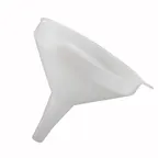 image of Winco PF-32 32 oz. Round Plastic Funnel, White