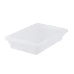 image of Winco PFHW-3 Food Storage Box, 1.75 Gal (6 Kg), 18" X 12" X 3", Stackable