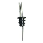 image of Winco PPM-4J Liquor Pourer – Free‑Flow, Stainless Steel, Silver Jet Spout, Cork, Collarless – 1 Dozen