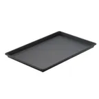 image of Winco SPP-1218 Tapered Design 12" x 18" Sicilian Pizza Pan, Rectangular, Fully Nesting