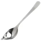 image of Winco SPS-TS8 8" Stainless Steel Saucier Spoon with Tapered Spout, Satin Finish
