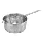 image of Winco SSS-3 8.5" x 4" Stainless Steel Spaghetti Strainer - Round