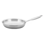 image of Winco TGFP-10 Tri-Gen Stainless Steel 10-5/8" Tri-Ply Induction Ready Fry Pan