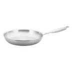 image of Winco TGFP-12 Stainless Steel 12-3/8" Tri-Ply Induction Ready Round Fry Pan