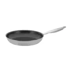image of Winco TGFP-12NS Tri-Gen 12" Non-Stick Induction Ready Stainless Steel Fry Pan