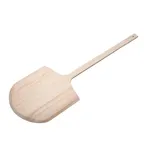 image of Winco WPP-1442 Wooden Pizza Peel with 14" x 15" Blade, 42" OAL