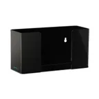 image of Alpine Industries ADI902-01-BLK Glove Dispenser, 10-1/5"W X 3-1/2"D X 5-3/10"H