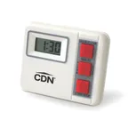 image of CDN TM2 Digital Timer, 20 Hours, Hr/Min, 3/4"W x 3/8"H Display, Food-Safe ABS - 1/Each