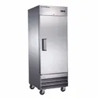 image of Culitek MRFZ-1D 29" 1-Solid Door Reach-In Freezer, Bottom Mounted, 23 cu. ft., Stainless Steel