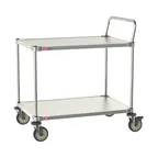 image of Metro MCP316-2436FF-2 Metro 24" X 36" Stainless 316 Grade Cart, 2 Shelves