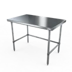image of NBR Equipment TS4-6036-X Premium Work Table, 60"W X 36"D X 35-3/4"H Overall Size