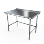 image of NBR Equipment TS4-7236R-X Premium Work Table, 72"W X 36"D X 37-1/4"H Overall Size