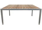 image of Oak Street OD-TK3048-B Rectangular 30x48 Synthetic Teak Outdoor Table, Brown Finish, Weather Resistant