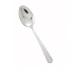 image of Winco 0001-03 - Dominion Dinner Spoon, 7" 18/0 Stainless Steel Medium-Weight, Vibro Finish - 1 Dozen