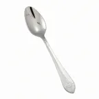image of Winco 0031-03 Dinner Spoon, 7-9/16" Peacock Mirror Finish, Heavy, 18/8 Stainless Steel - 1 Dozen