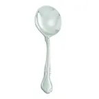 image of Winco 0039-04 Chantelle Bouillon Spoon, 5-7/8" Mirror‑Finish 18/8 Stainless Steel, 5‑6" - 1 Dozen