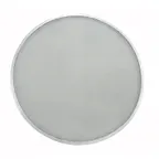 image of Winco APZS-17 Seamless 17" Aluminum Mesh Pizza Screen - Round 