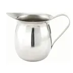 image of Winco BCS-10 10 oz. Stainless Steel Bell Creamer with Handle