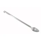 image of Winco BHKS-21 21" Heavy Duty Solid Stainless Steel Basting Spoon