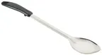 image of Winco BHOP-15 15" Solid Basting Spoon w/ Black Polypropylene Handle
