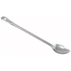 image of Winco BSON-21 21" Stainless Steel Solid Basting Spoon, One-Piece