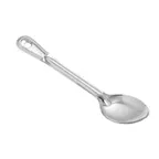 image of Winco BSOT-11 11" Solid Stainless Steel Basting Spoon, 1.2 mm