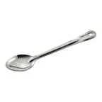 image of Winco BSOT-11H 11" Solid Basting Spoon with 1.5 Mm Stainless Steel