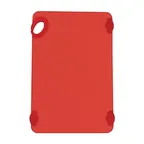 image of Winco CBK-1218RD Red StatikBoard Co-Polymer Plastic Cutting Board  - 12" x 18" x 1/2"