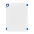 image of Winco CBN-1824BU Blue StatikBoard Co-Polymer Plastic Cutting Board - 18” x 24” x 1/2"