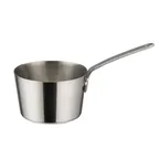 image of Winco DCWB-101S S4 Oz. Tapered 2-3/4" Diameter Mini Sauce Pan Serving Dish with Handle