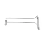 image of Winco GHC-10 10" Wire Glass Hanger, Chrome Plated