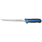 image of Winco KSTK-82 Sof-Tek 8" German Steel Fillet Knife with TPR Handle
