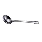 image of Winco LE-1 Elegance Gravy Ladle, 7" Length, 1 oz Capacity, Stainless Steel - 1 Dozen