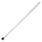 image of Winco MSLH-025T Measuring Spoon, 18/8 Stainless Steel, 14-5/8" Long Handle 1/4-Tsp