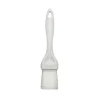 image of Winco NB-15 1-1/2" Nylon Bristle Pastry Brush, Plastic Handle - White / Flat,  1-Piece