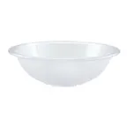 image of Winco PBB-12 Clear 12" Pebbled Salad Bowl