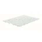 image of Winco PFSF-DS Clear Drain Shelf for PFSF, Polycarbonate - 18 x 26"