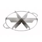 image of Winco SCU-6 Stainless Steel 10" Pie Cutter - 6 Cut 