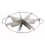 image of Winco SCU-7 Stainless Steel 10" Pie Cutter - 7 Cut 