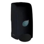 image of Winco SDML-1K 35 oz Wall Mount Manual Liquid Soap Dispenser, Black