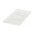 image of Winco SP7300S NSF 1/3 Size Solid Food Pan Cover, Polycarbonate